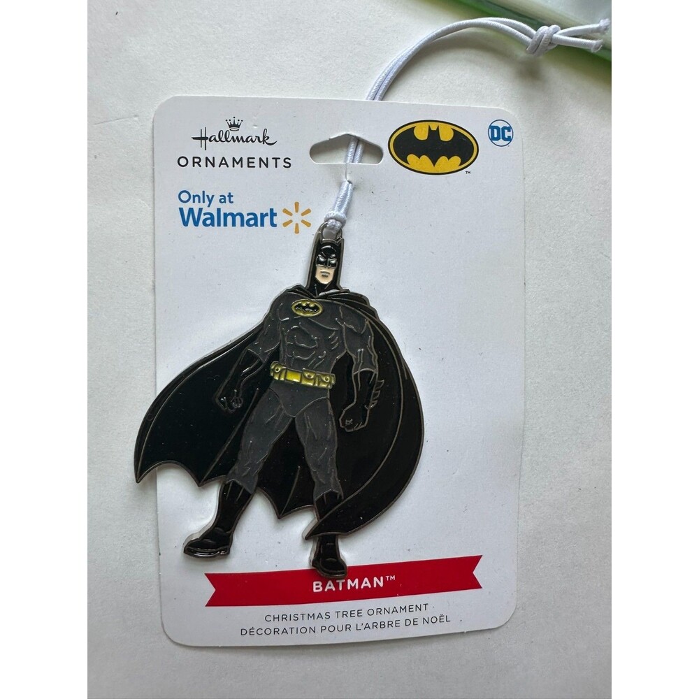 Batman Hallmark Christmas Holiday Ornament DC metal